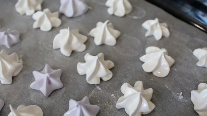 безе для куличей