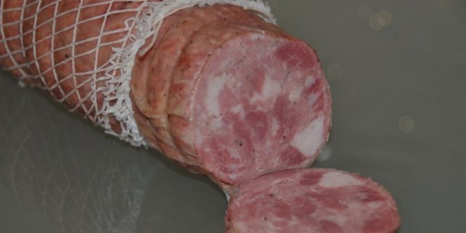 Домашняя колбаса