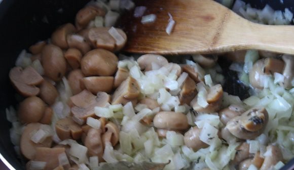 грибы обжарить