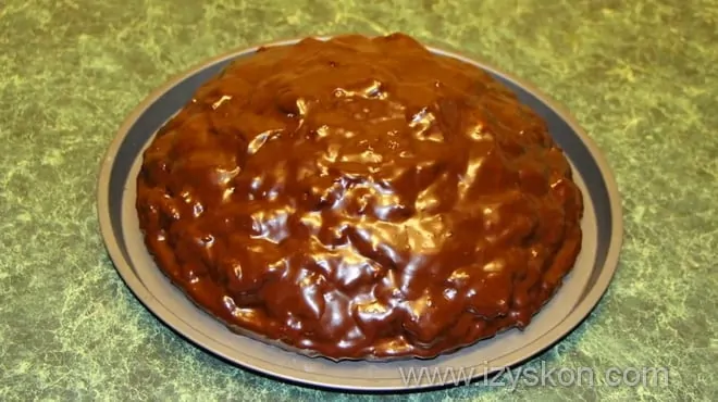 Как делают вкусный сочный торт Пища богов в домашних условиях