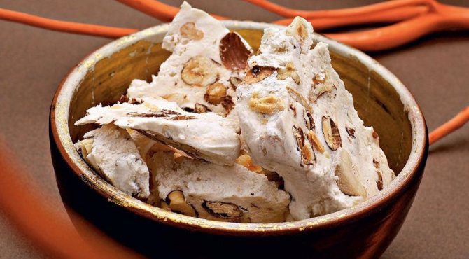 как приготовить нугу