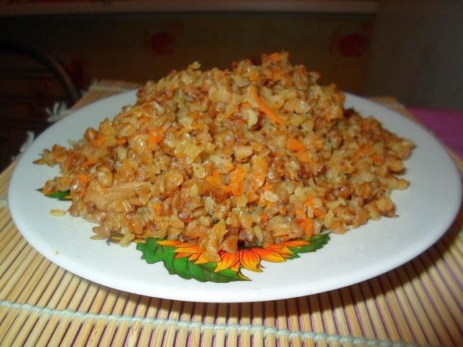 Классический рецепт гречки по-купечески в мультиварке