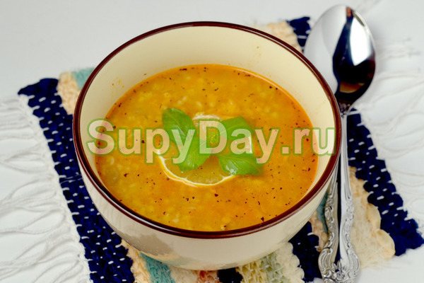 Классический турецкий суп с булгуром