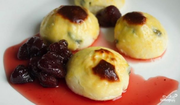 Колобки из творога