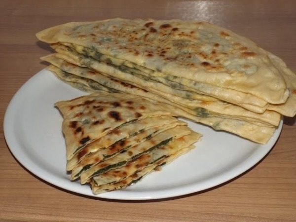 Лепешка турецкая с сыром: ингредиенты на 6 порций