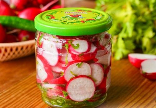 Маринованная редиска на зиму