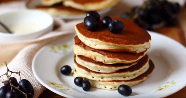 Панкейки на кислом молоке