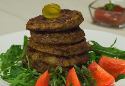 Печёночные оладьи из говяжьей печени