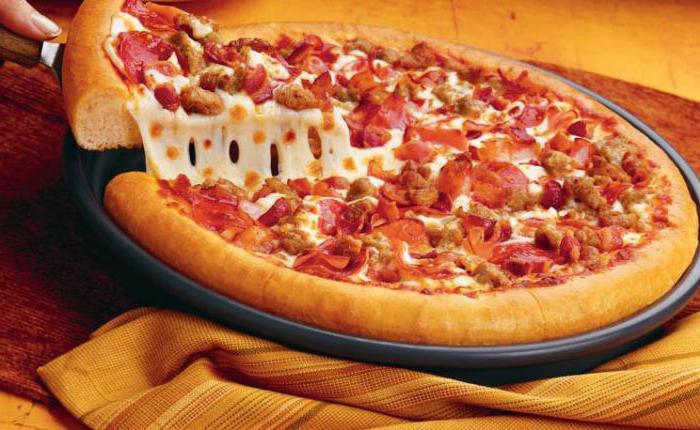 пицца мясная фото