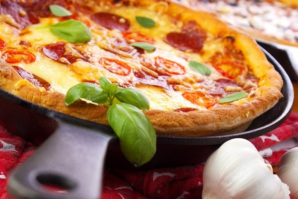 Пицца на сковороде