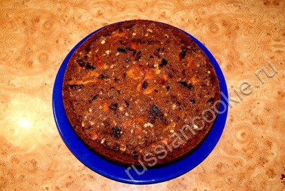 пирог с курагой и черносливом шаг 5