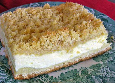 пирог штрейзель рецепт с творогом