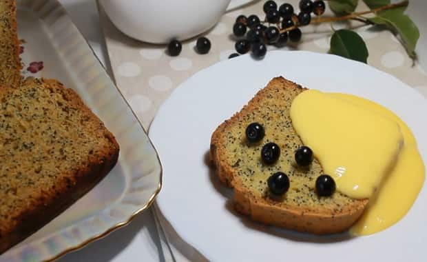 Пошаговый рецепт приготовления кекса с маком