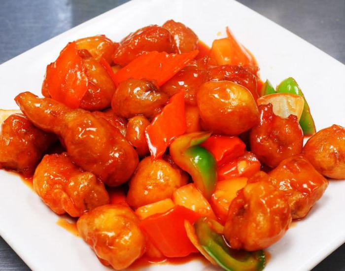 рецепт габаджоу в кисло-сладком соусе