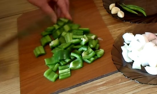 Режем перец