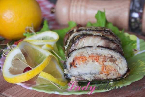 Рулет из скумбрии фото-рецепт