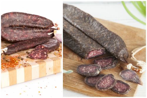 спрессованное сыровяленое мясо