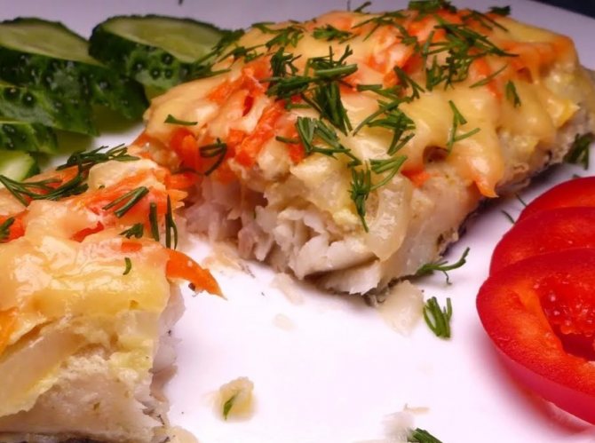 Тилапия, запеченная в духовке