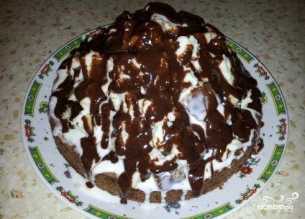 Торт "Хлопчик кучерявый" 'Торт