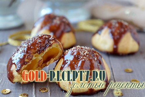 заварное печенье фото