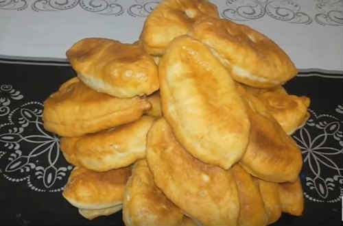 жареные пирожки с картошкой