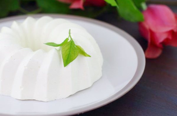 Желе из творога с желатином и фруктами. Рецепт с фото